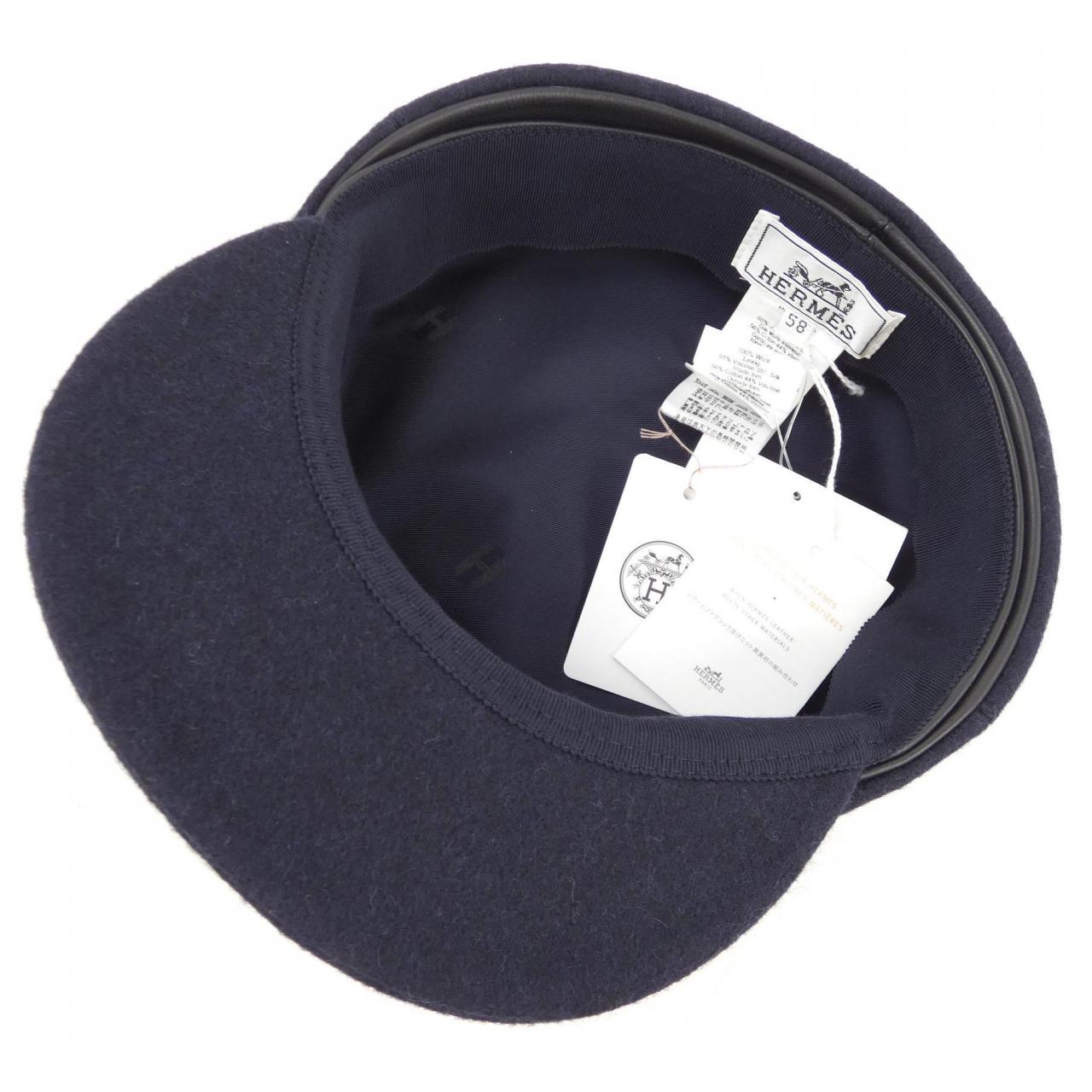エルメス DANI H PASSANT コットンキャップ