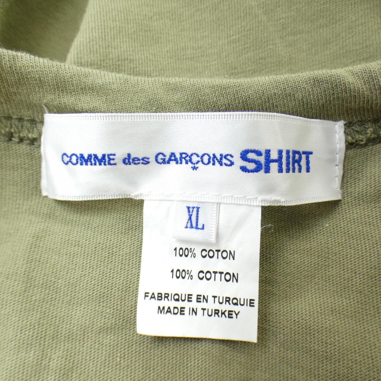 コムデギャルソンシャツ コットンTシャツ