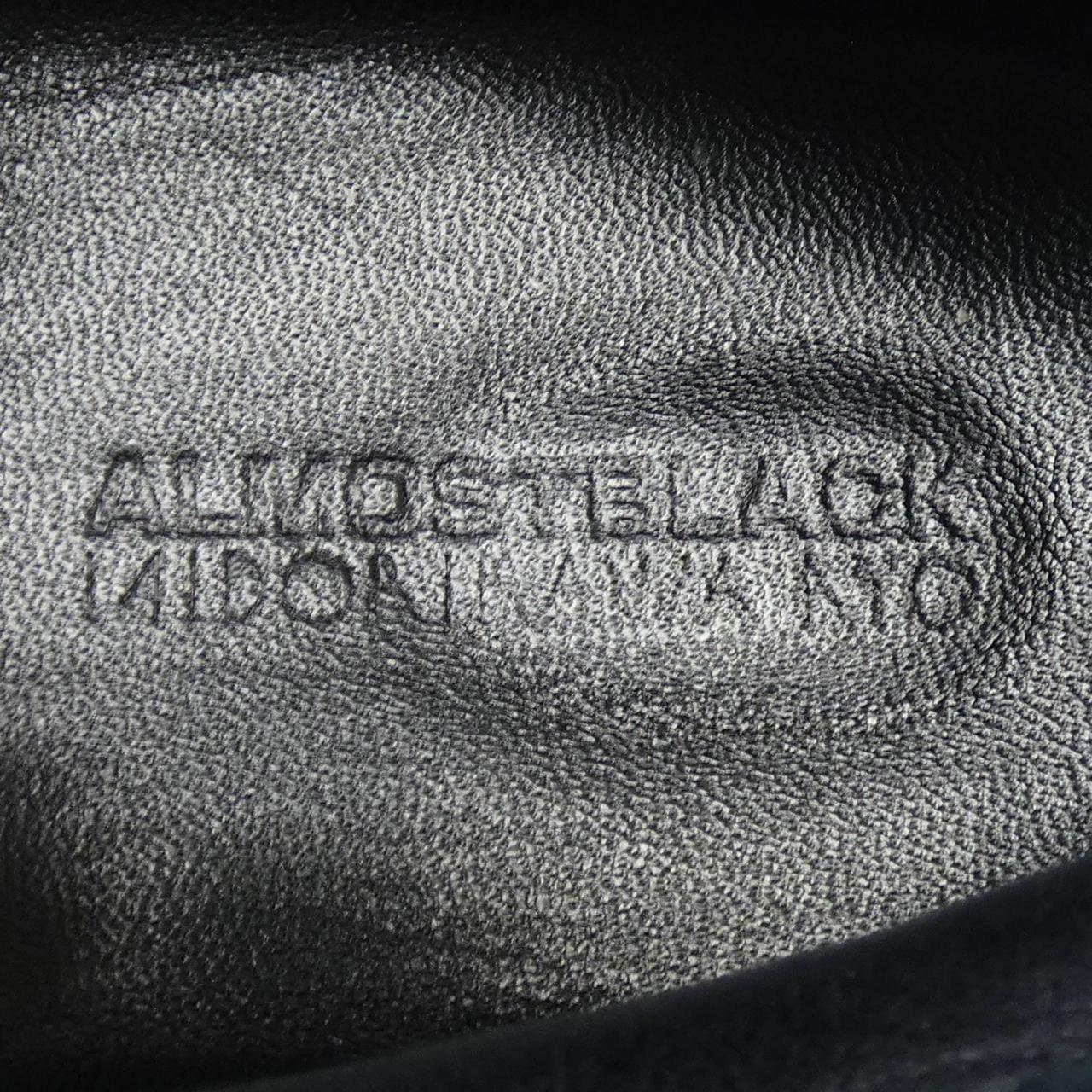 ALMOSTBLACK レザーシューズ