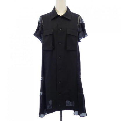 サカイ SUITINGxSATIN ワンピース