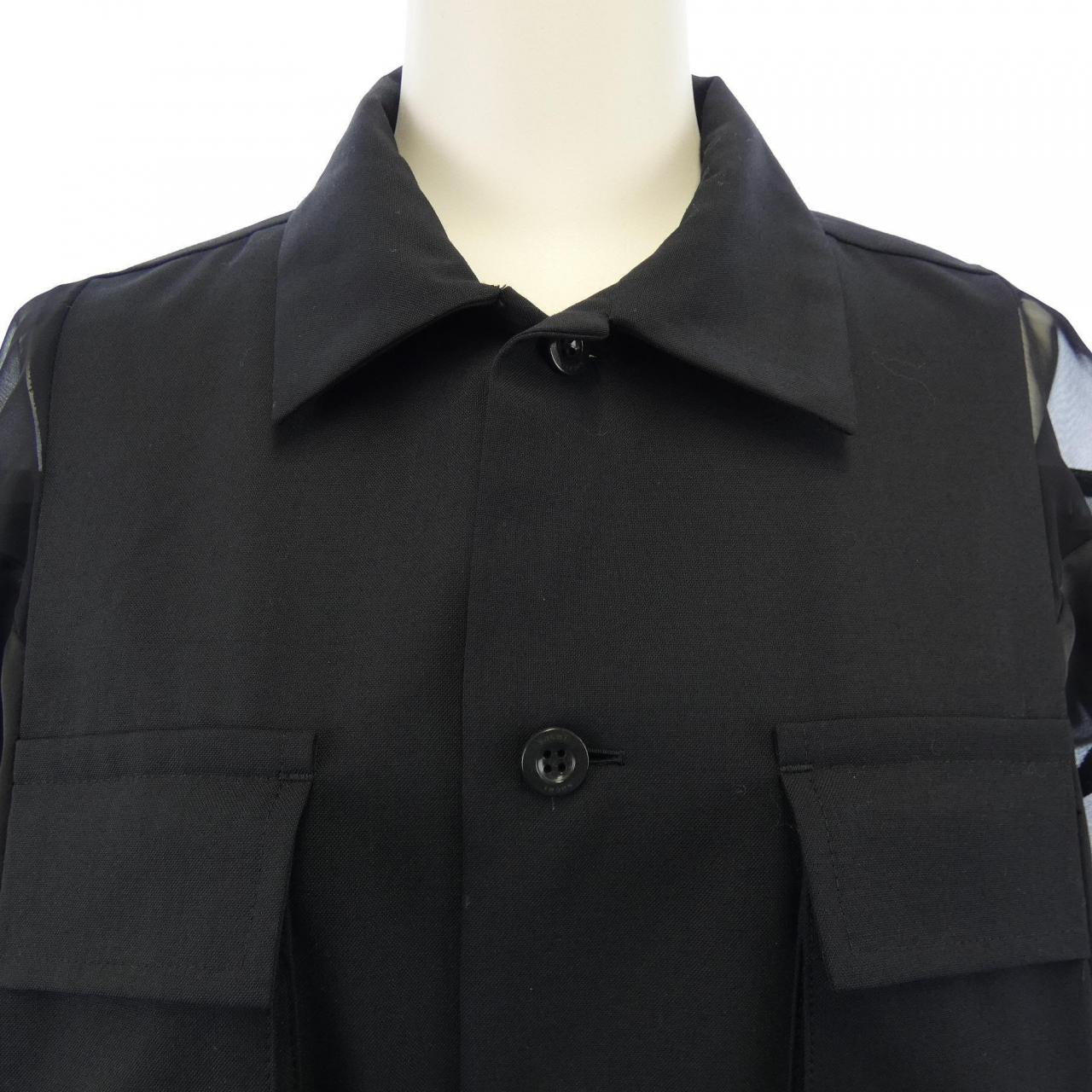 サカイ SUITINGxSATIN ワンピース