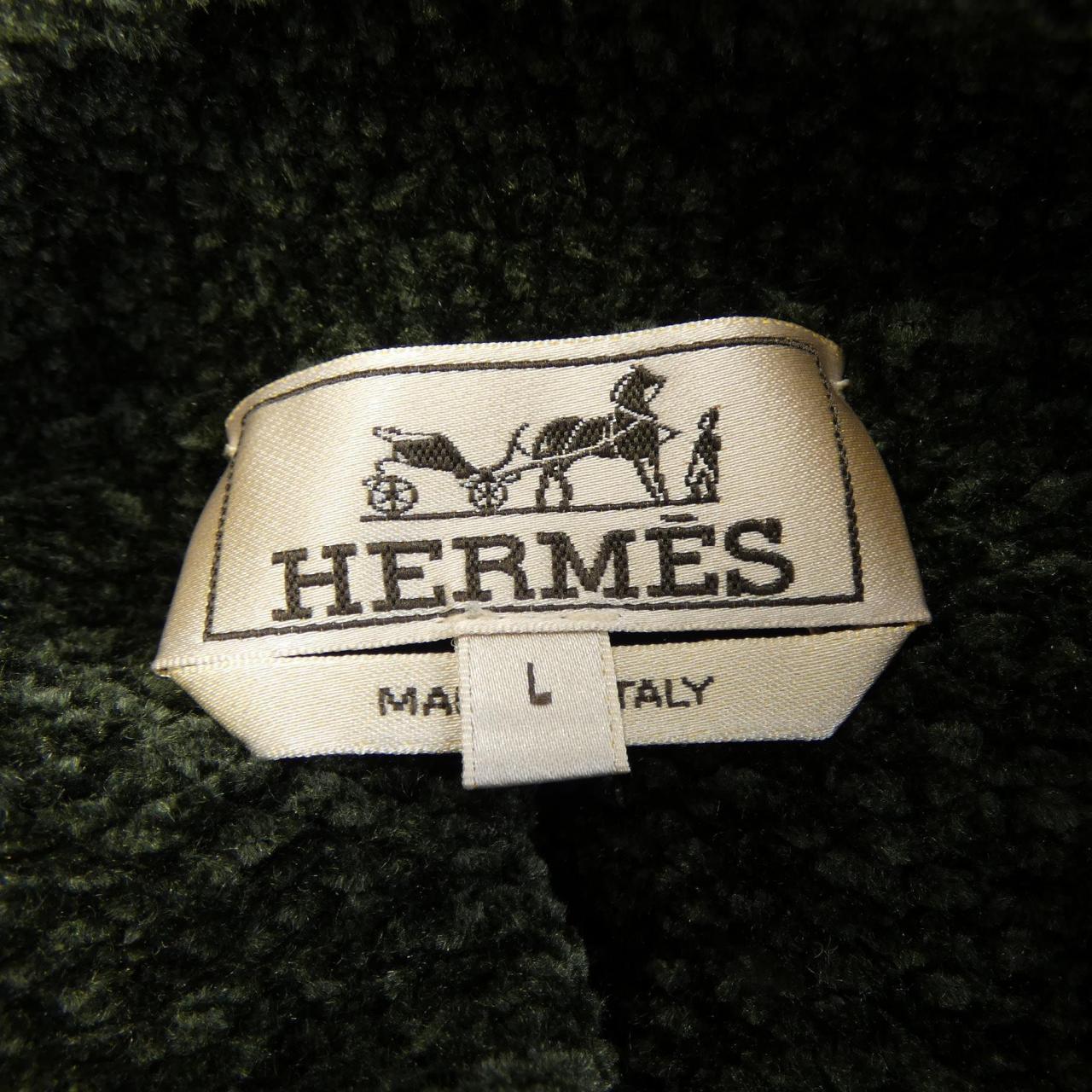 エルメス シルク カーディガン