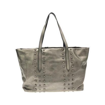 ジミーチュウ Pimlico メタリックレザー トートバッグ