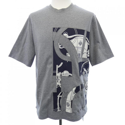 エルメス EX-LIBRIS カシミヤ混 Tシャツ Sサイズ