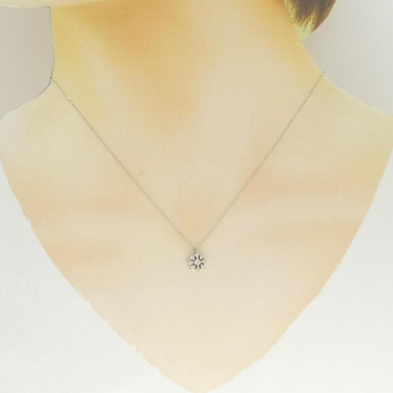 Pt900ダイヤモンドネックレス