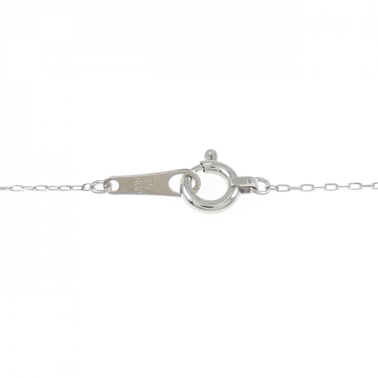 PT900プラチナダイヤモンドネックレス0.10CT