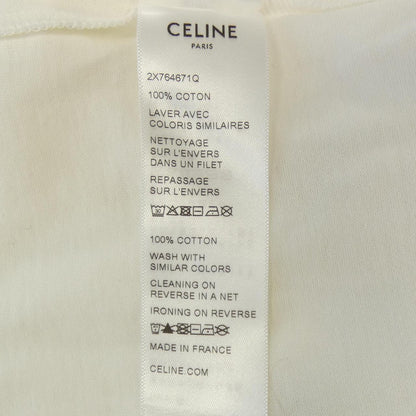 セリーヌ CELINEプリント コットンTシャツ