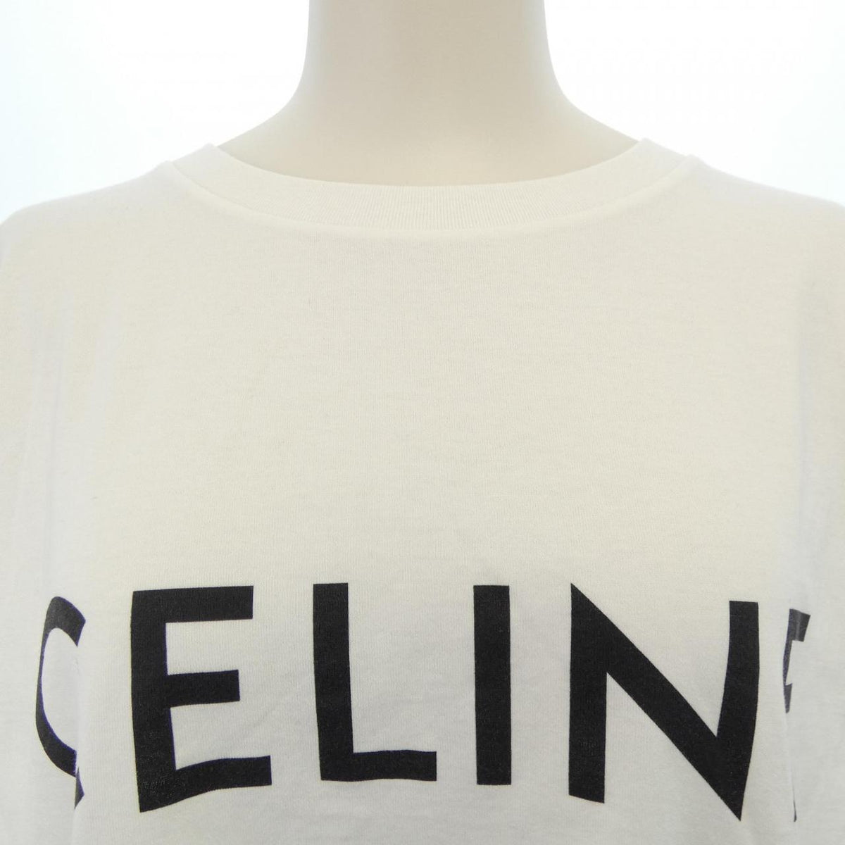 セリーヌ CELINEプリント コットンTシャツ