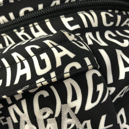 バレンシアガ LOGO WAVE WHEEL BELT PACK ナイロン ウエストバッグ