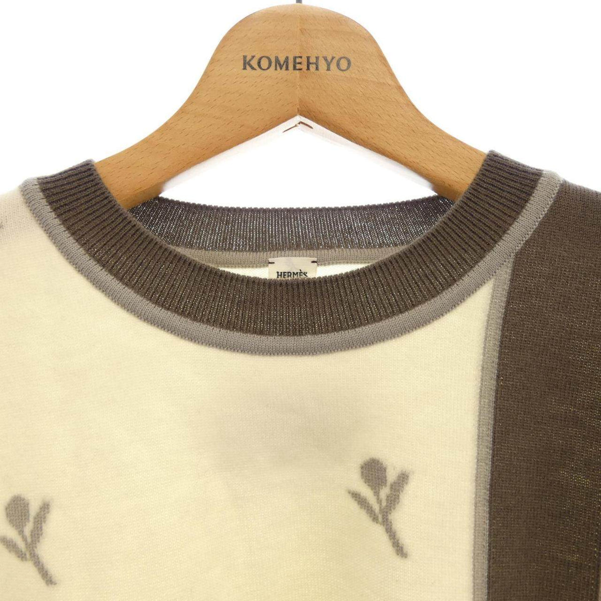 エルメス ETRIERS カシミヤ混ニット