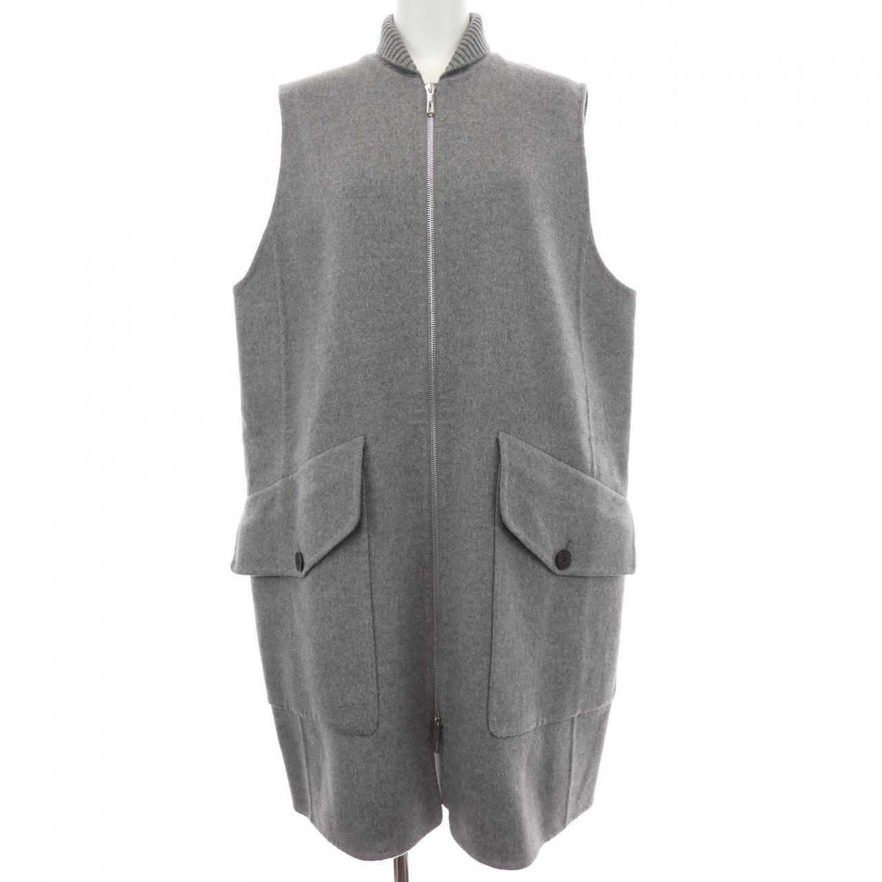 エルメス ロングベスト カシミヤ ロングベスト 38