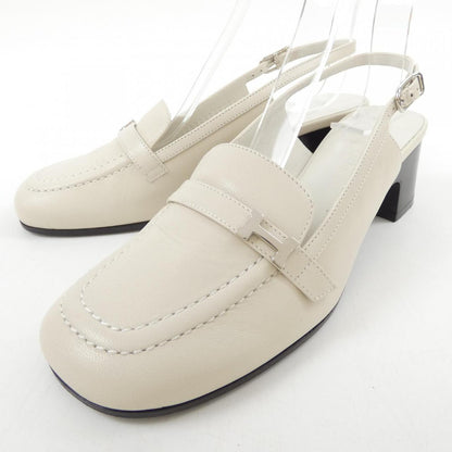 エルメス パリHバックル レザーパンプス
