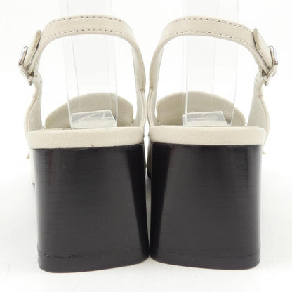 エルメス パリHバックル レザーパンプス
