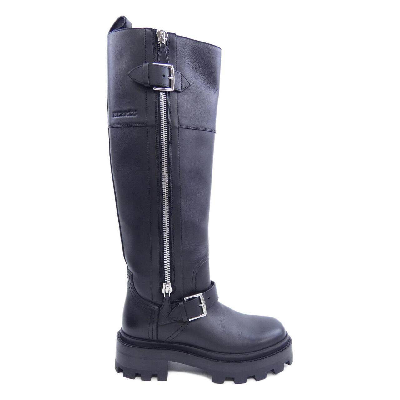エルメス ジェイム カーフ ロングブーツ