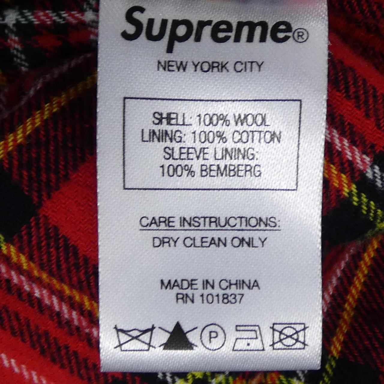 シュプリーム WOOL HARRINGTON ジャケット