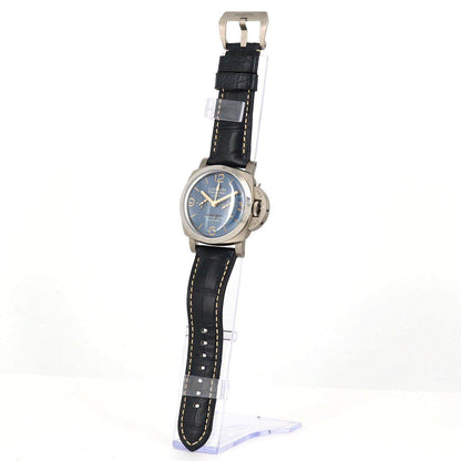 パネライ ルミノール1950イクエーションオブタイム8DAYS GMT チタニウム 腕時計