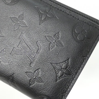 ルイヴィトン モノグラムシャドウ レザー長財布