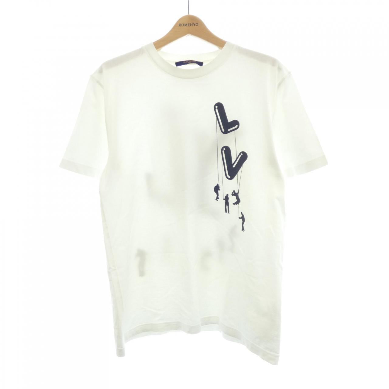 ルイヴィトン フローティングLVプリンテッドTシャツ Tシャツ