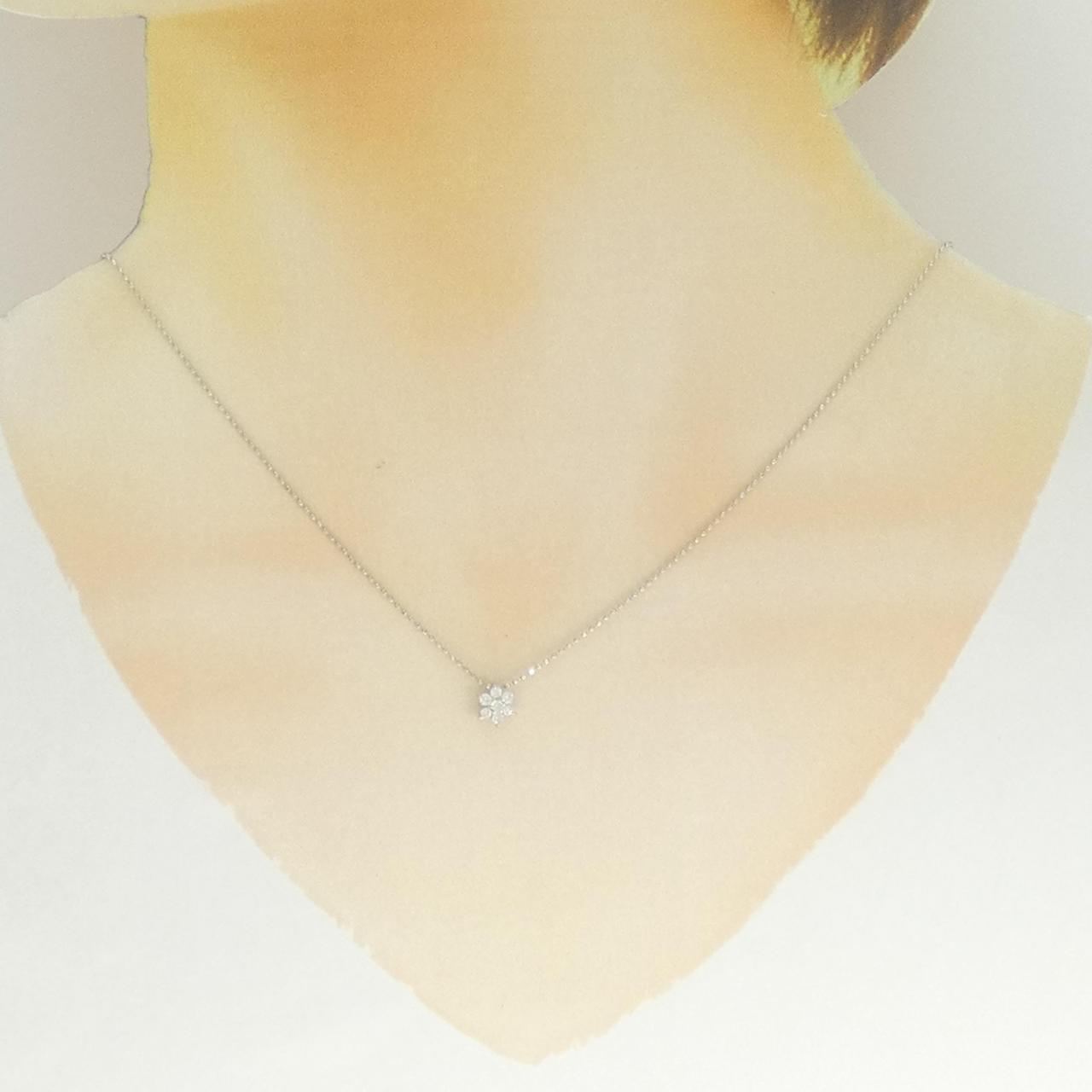 Pt900/Pt850プラチナダイヤモンドネックレス