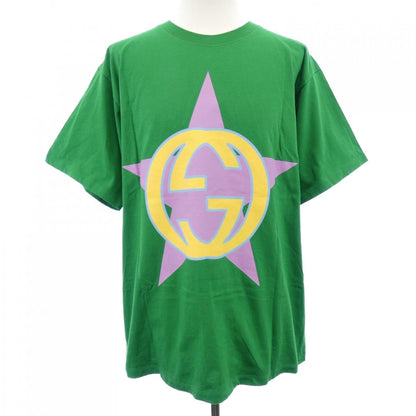 グッチ Star Interlocking コットンTシャツ