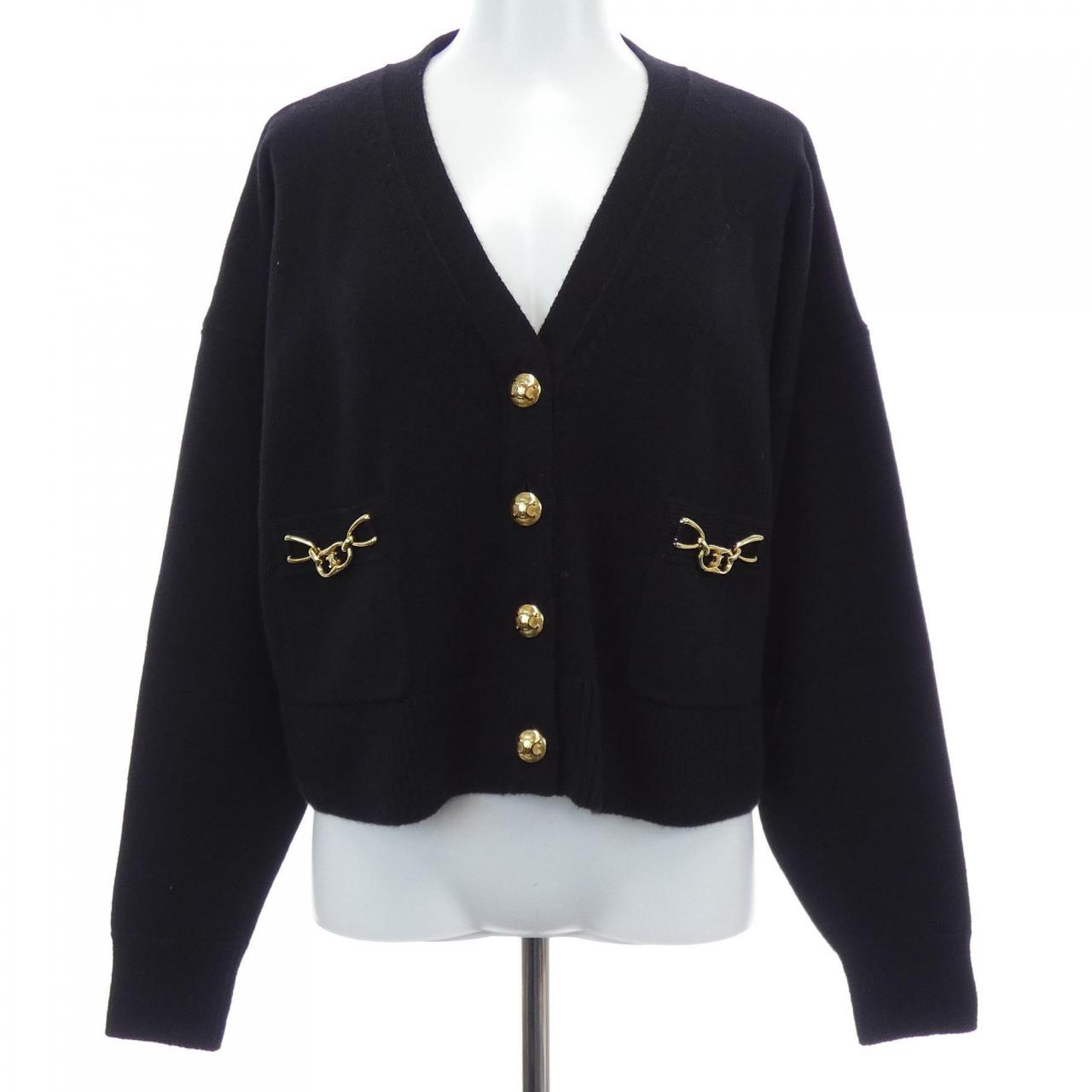 セリーヌ グルメット カシミヤカーディガン