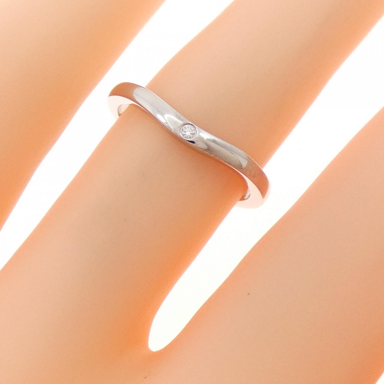 カルティエ バレリーナ プラチナ リング 7号