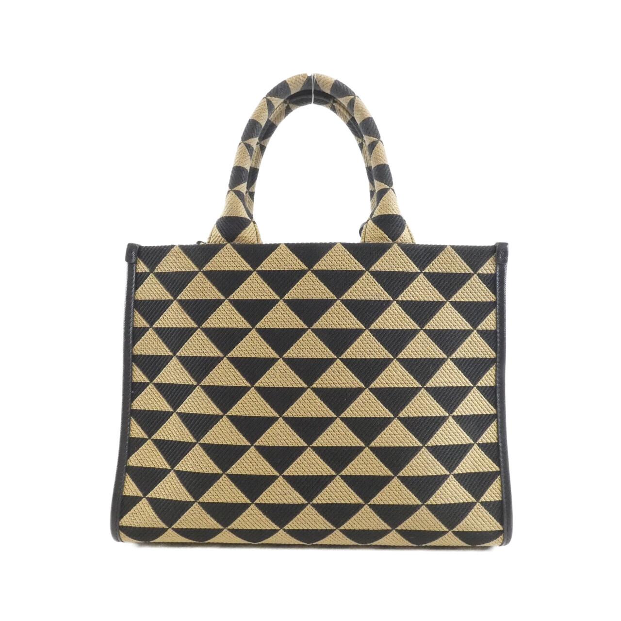 プラダ TRIANGOLO JACQUARD ハンドバッグ