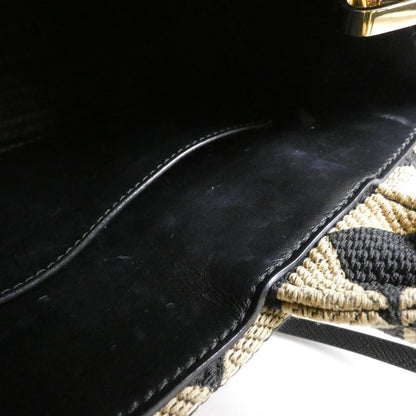 プラダ TRIANGOLO JACQUARD ハンドバッグ