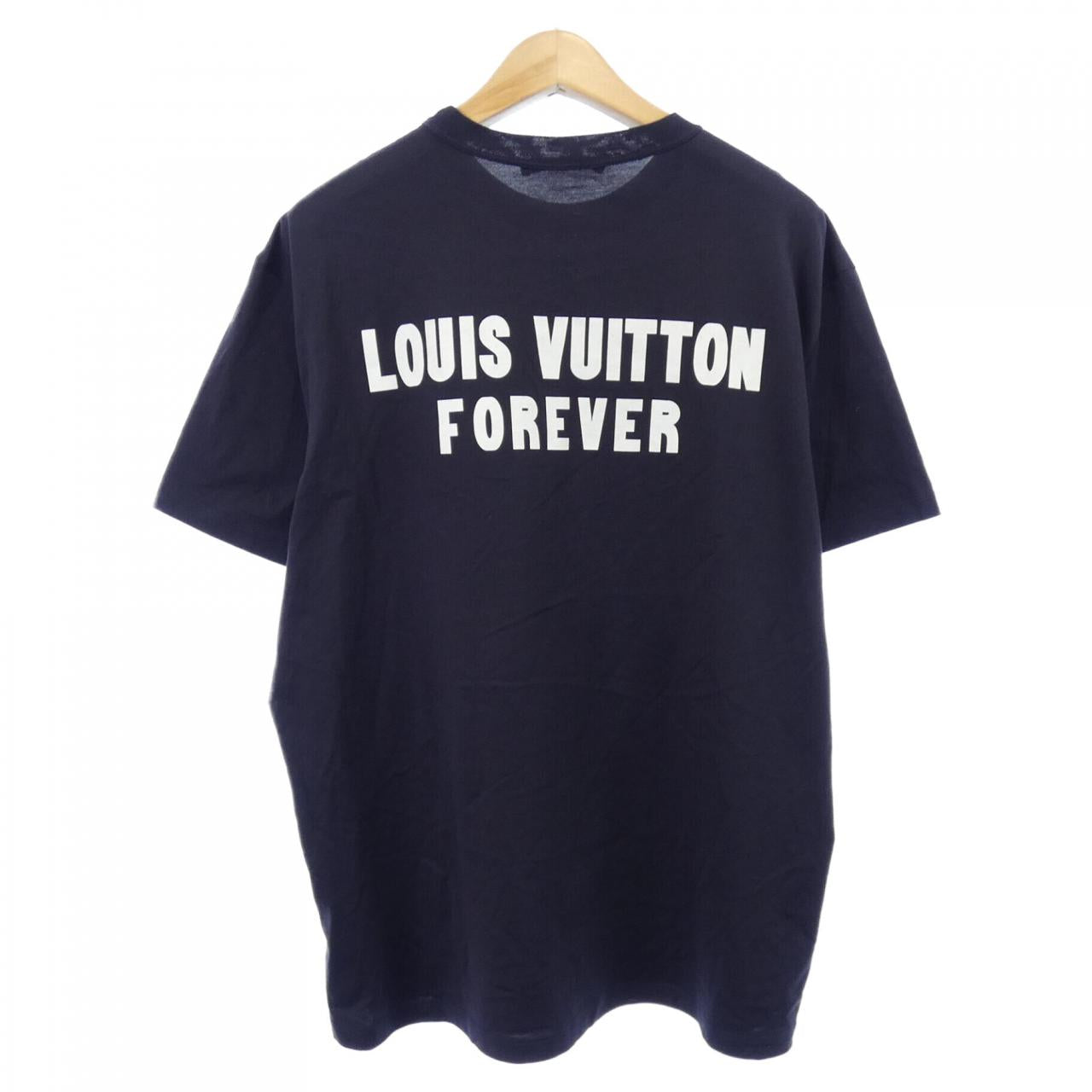 ルイヴィトン Upside-Down LV Logo コットンTシャツ