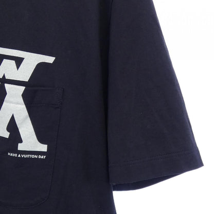 ルイヴィトン Upside-Down LV Logo コットンTシャツ
