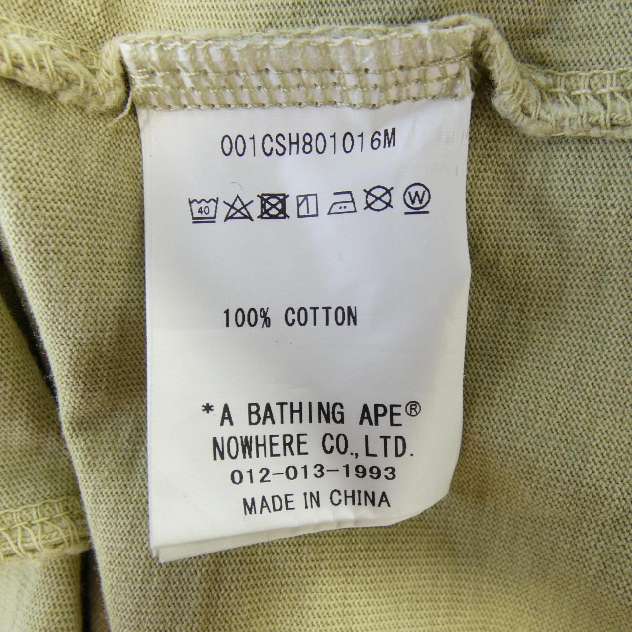 アベイシングエイプ コットンTシャツ