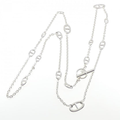 エルメス ファランドール 925シルバー ネックレス 118cm