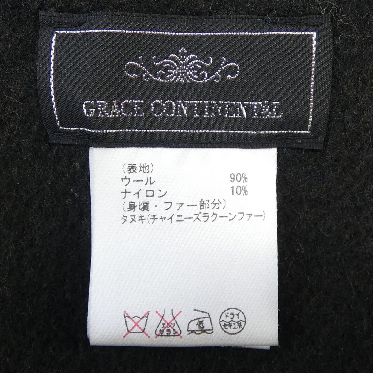 グレースコンチネンタル ニットポンチョ