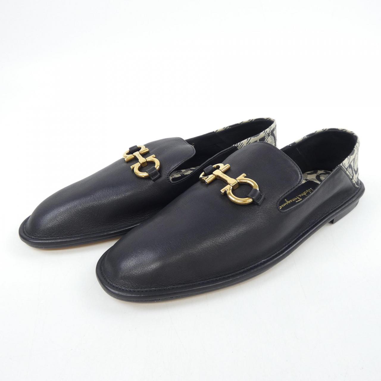 サルヴァトーレ フェラガモ ALETE J レザーシューズ