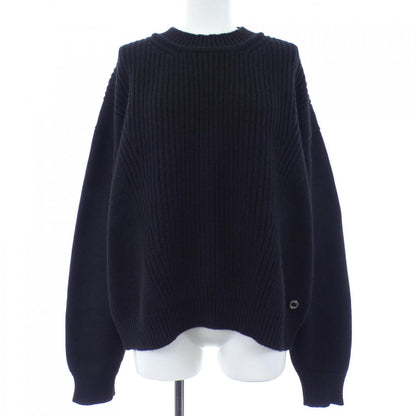 エルメス ジャージーリブ カシミヤニット