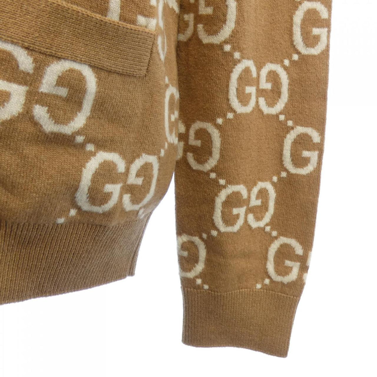 グッチ GGウールジャカードカーディガン