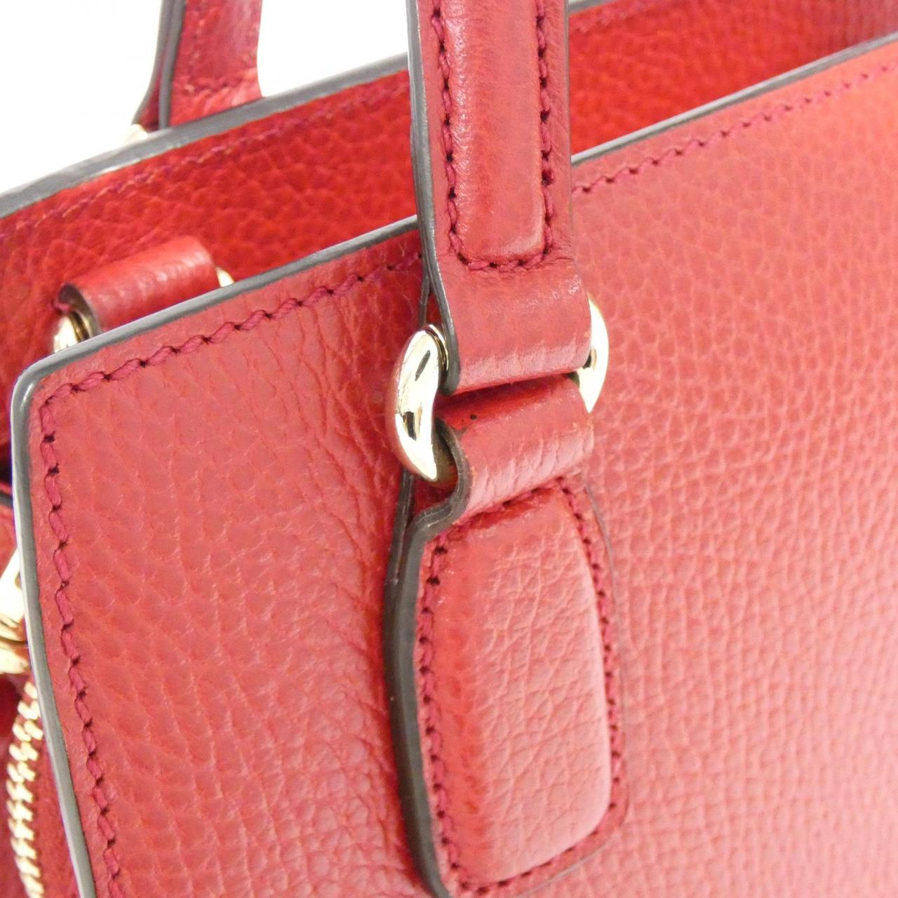 グッチ SOHO レザーショルダーバッグ