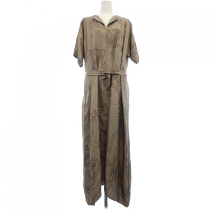 エルメス EN DESORDRE FINESSE シルクワンピース36