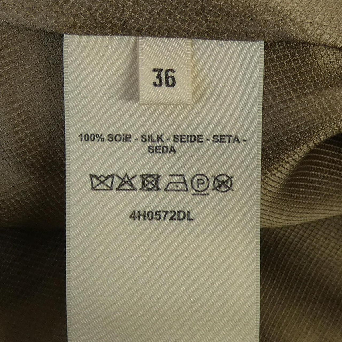 エルメス EN DESORDRE FINESSE シルクワンピース36