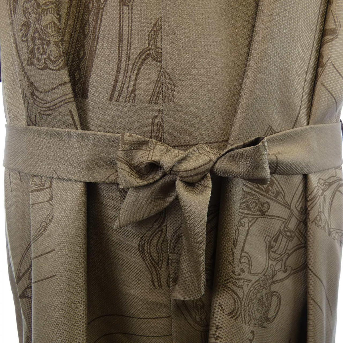 エルメス EN DESORDRE FINESSE シルクワンピース36
