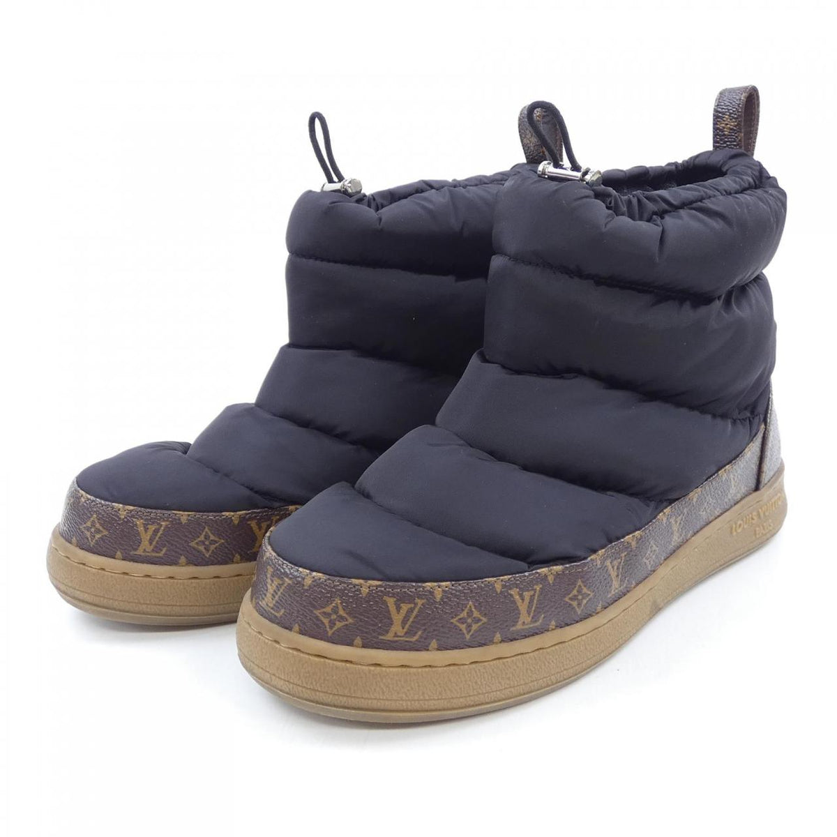 ルイヴィトン LV SKI モノグラム ナイロン ブーツ