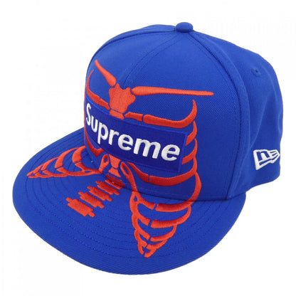 シュプリーム NEW ERA BONES BOX LOGO キャップ
