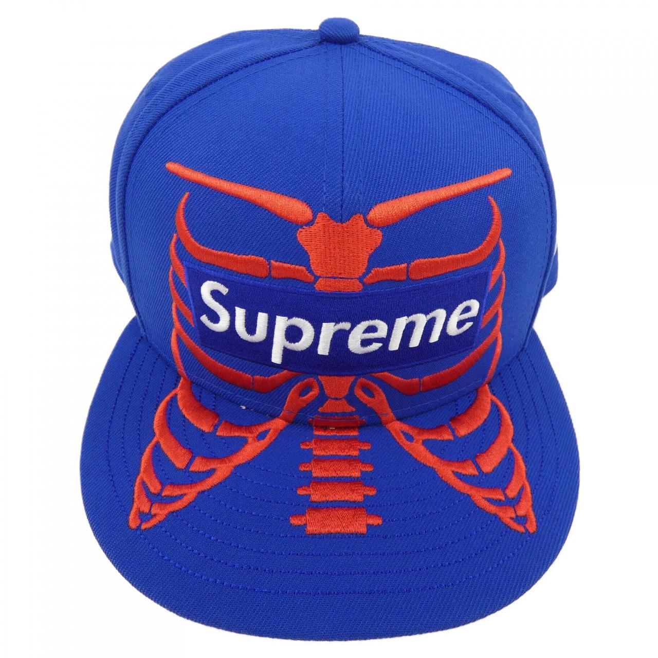 シュプリーム NEW ERA BONES BOX LOGO キャップ