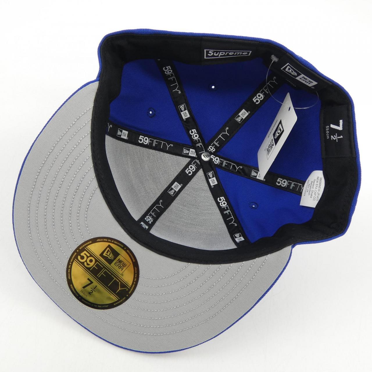 シュプリーム NEW ERA BONES BOX LOGO キャップ