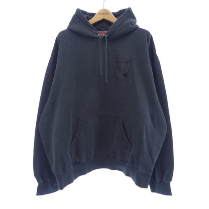 シュプリーム Overdyed S logo コットンパーカー