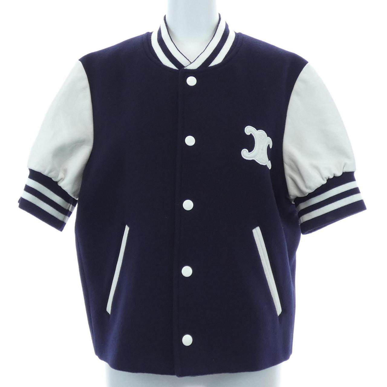 セリーヌ トリオンフ CHELSEA TEDDY カシミヤ スタジャン