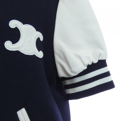 セリーヌ トリオンフ CHELSEA TEDDY カシミヤ スタジャン