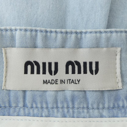 ミュウミュウ MIU MIU Logo Label スカート