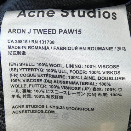 アクネストゥディオズ ARON J TWEED ジャケット