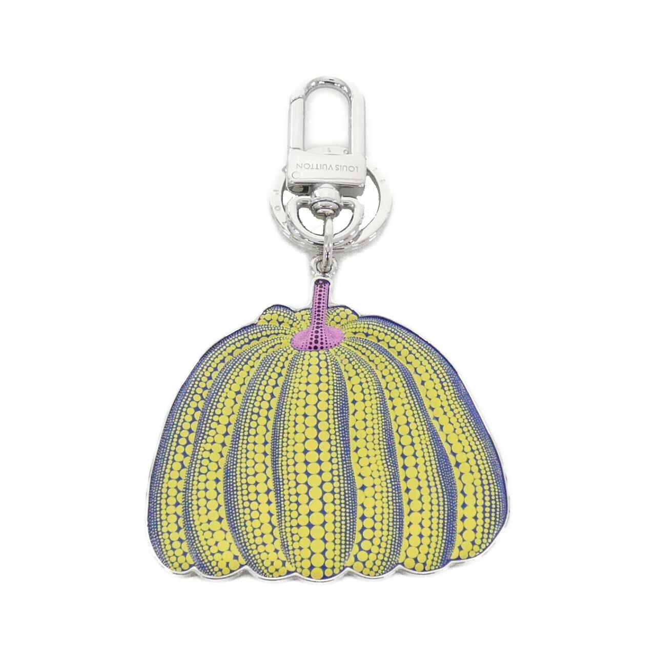 ルイヴィトン LV X YK ポルトクレ パンプキン カーフ キーリング 限定